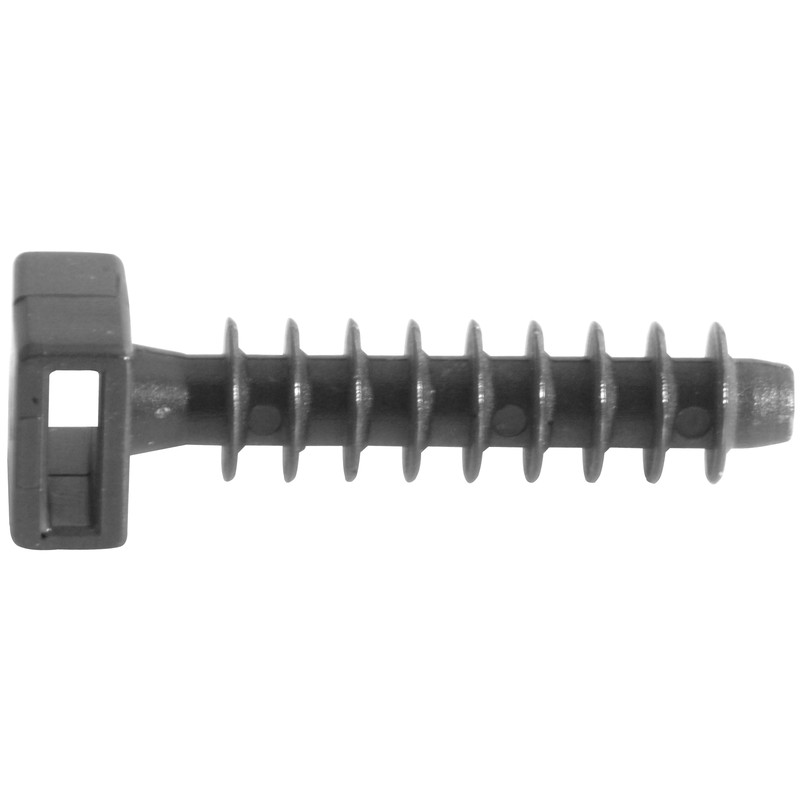 Masonry Knock in Mounts 9.0mm Black