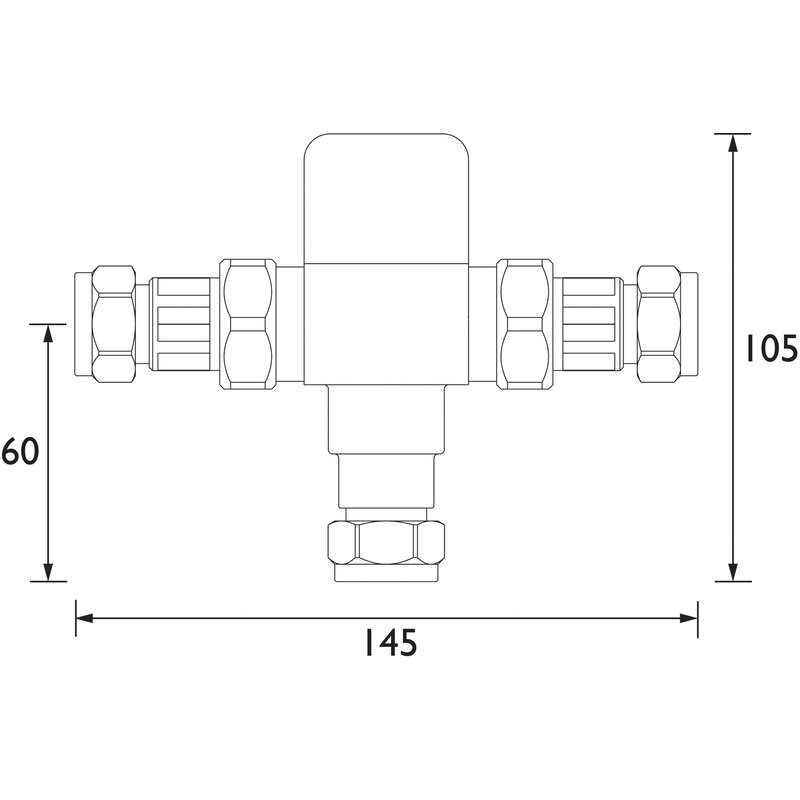 Bristan 15mm Thermostatic Mixing Valve