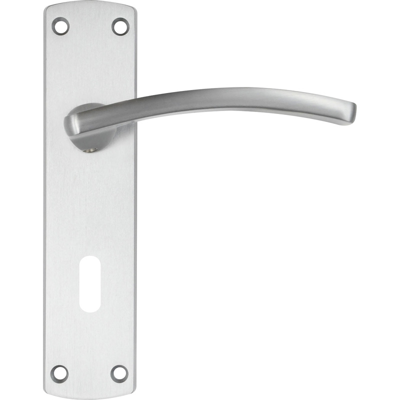 Stanza Toledo Door Handles Satin Lock