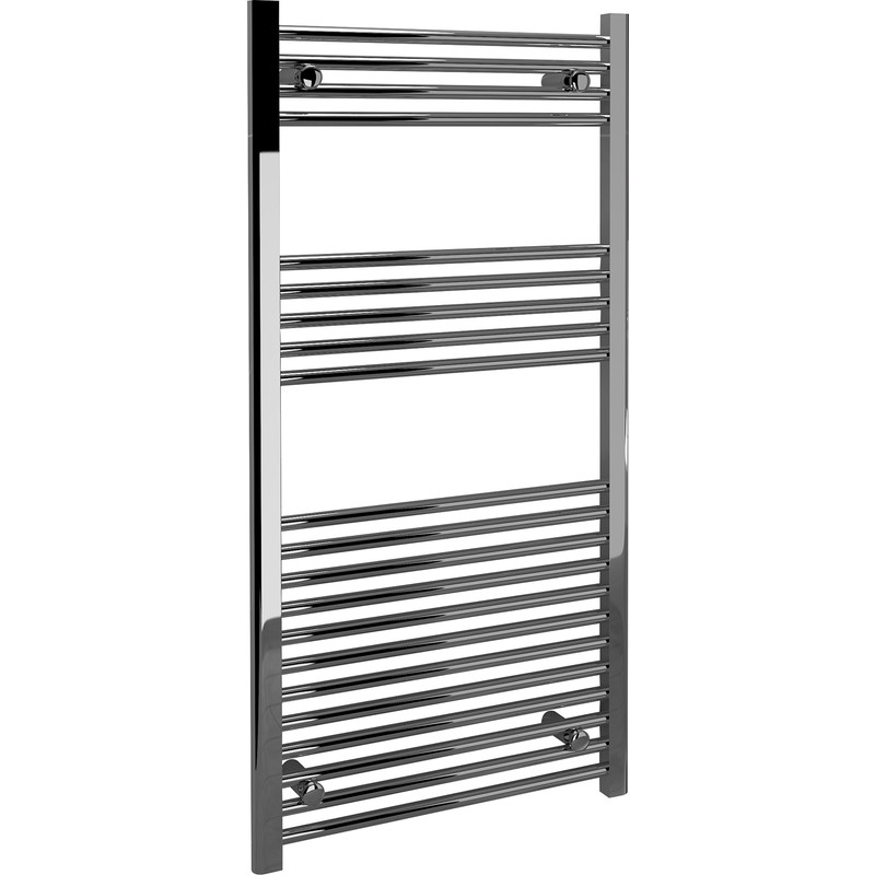 Kudox Chrome Flat Ladder Towel Radiator 1200 x 600mm 1348Btu