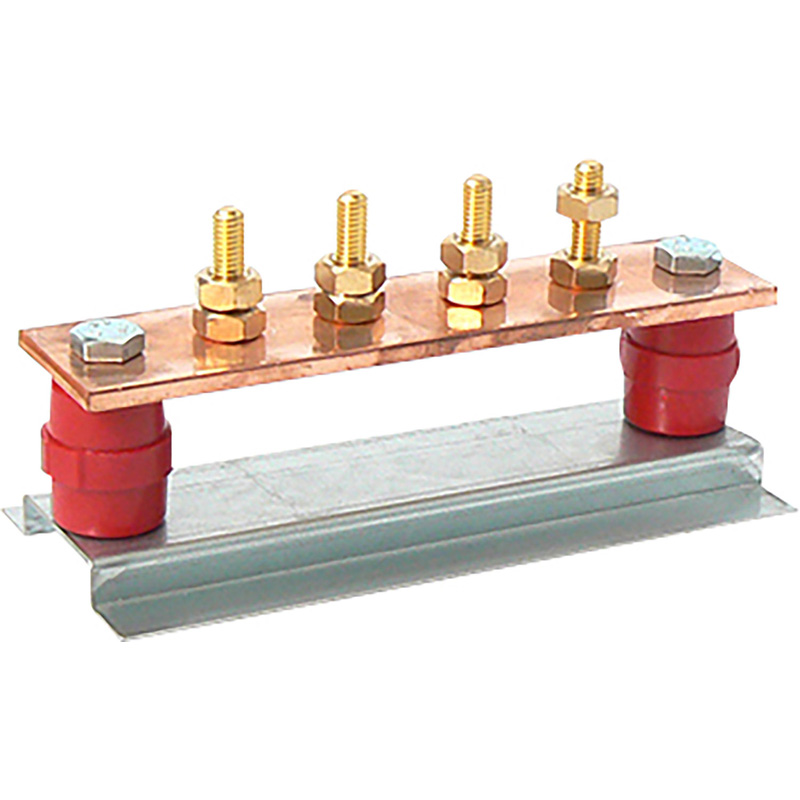 Earth Bar 50 x 6mm 4 Way No Link
