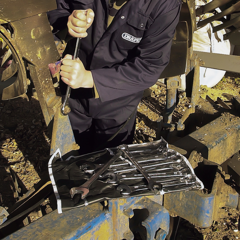 Draper Expert Metric Combination Spanner Set 14 Piece