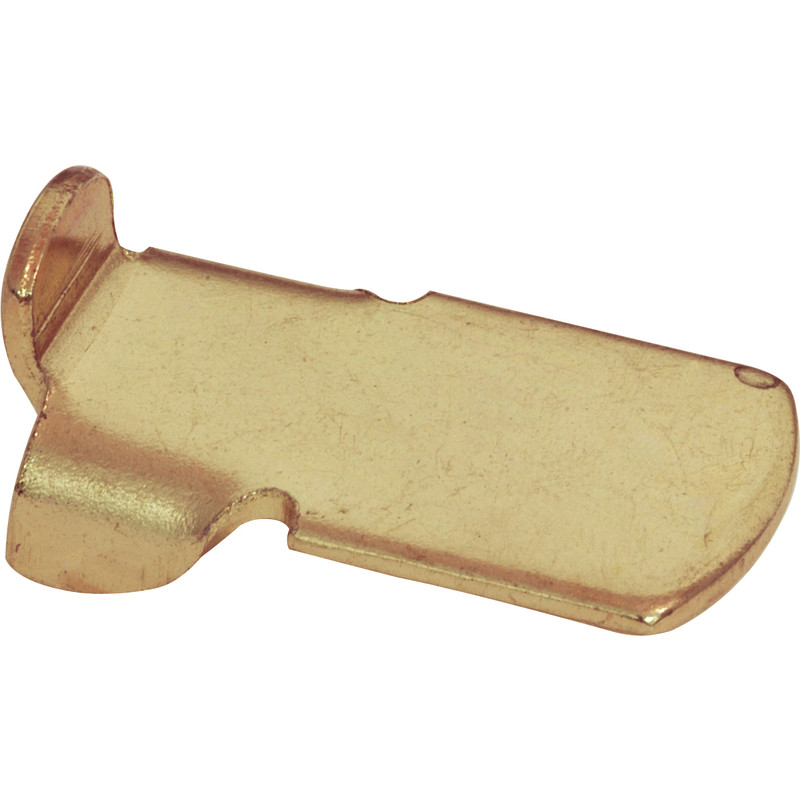 Bookcase Shelving Support Brassed