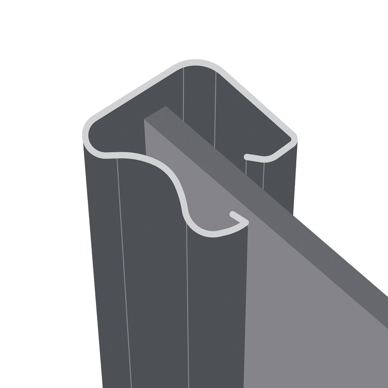 Spacepro Classic 4 Door Sliding Wardrobe Kit Stone Grey 2370 x 2260mm