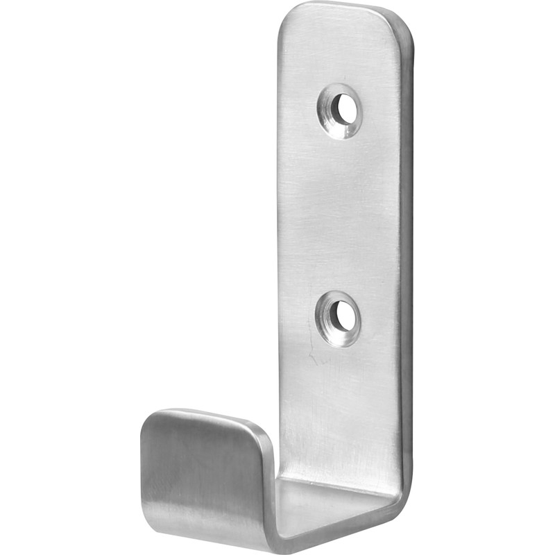 Stainless Steel Utility Hook Single Robe Satin