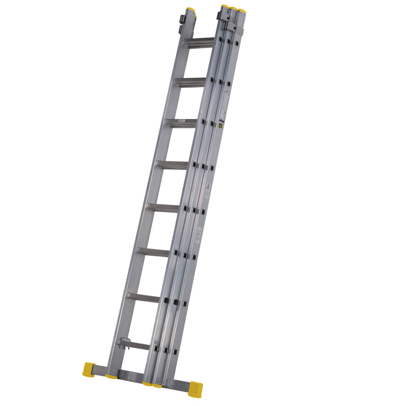 Werner Box Section Extension Ladder 3 Section 2.45m