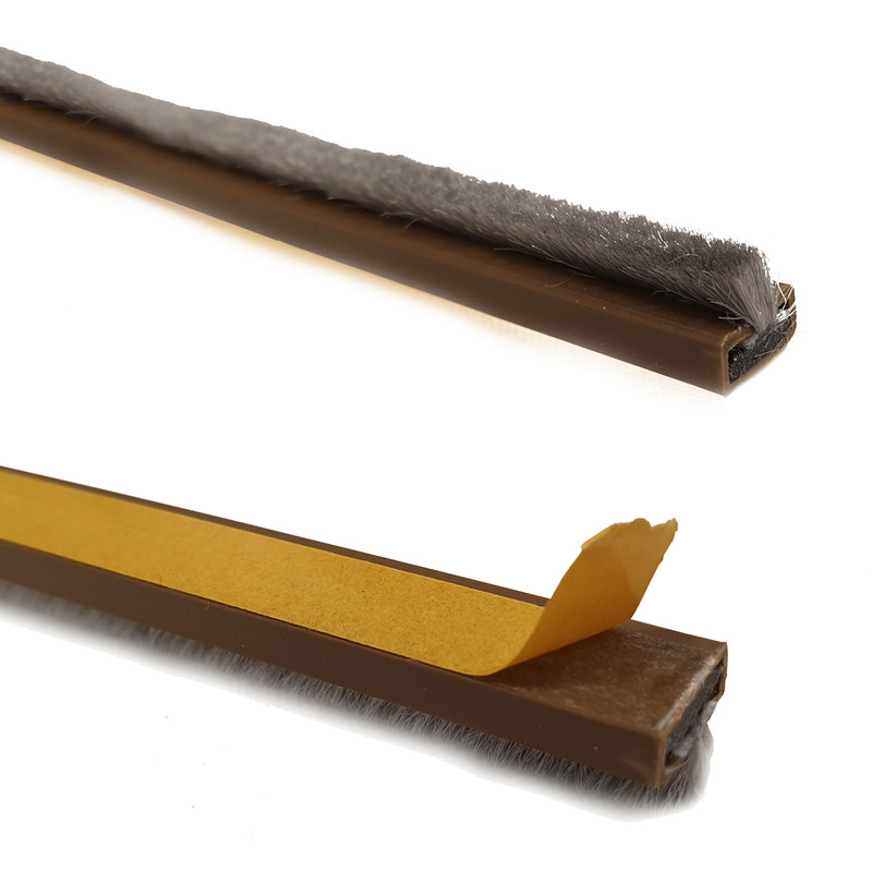 Fire & Smoke Seal Door Pack 10mm Brown