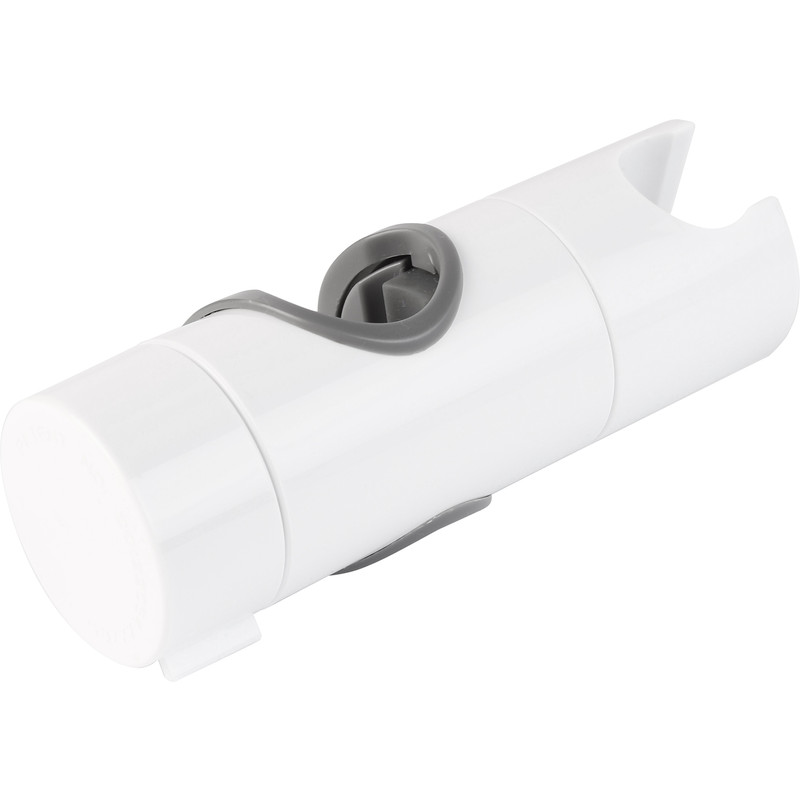 Croydex Shower Riser Rail Slider White