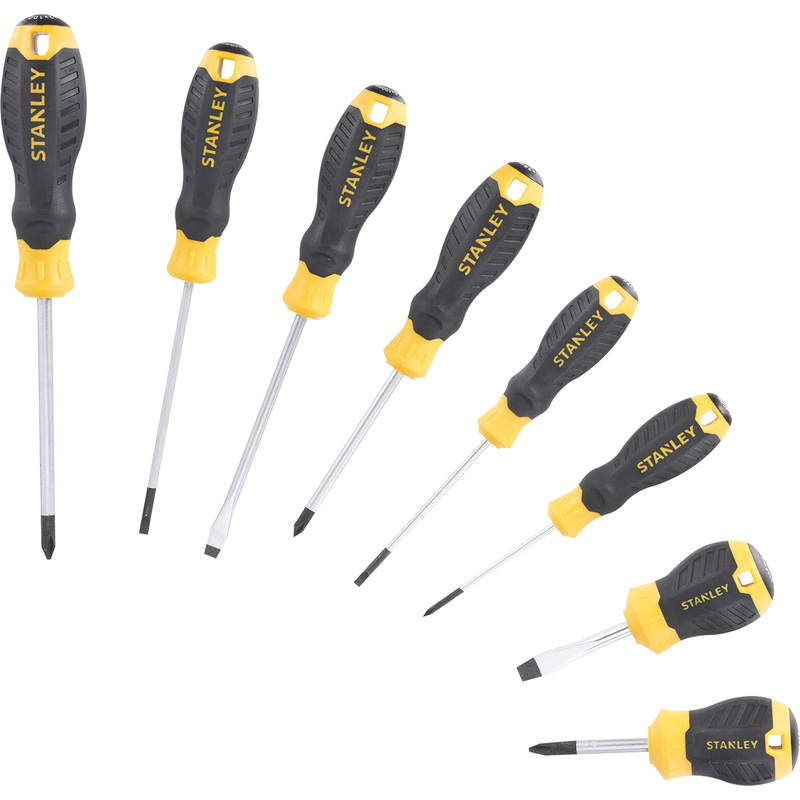Stanley Cushion Grip Screwdriver Set
