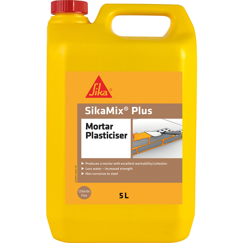 SikaMix Plus Mortar Plasticiser 5L