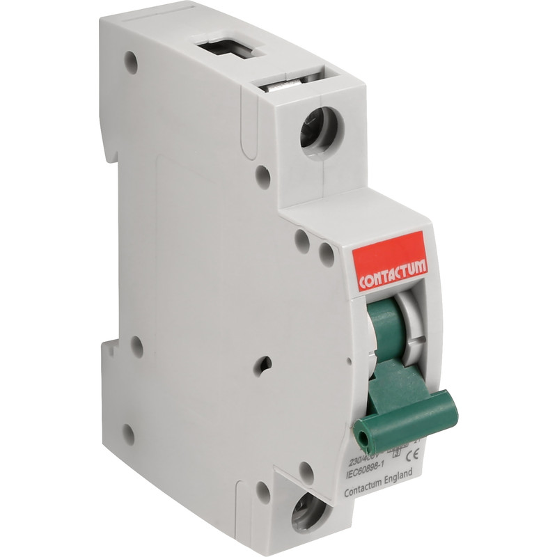 Contactum Single Pole B Curve MCB 6A 10kA SP