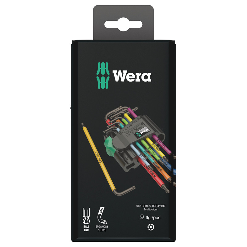 Wera Stubby TORX Key Set 9 Piece