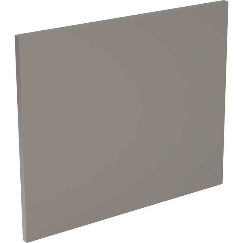 Kitchen Kit Flatpack Slab Appliance Door Super Gloss Dust Grey 490x596mm