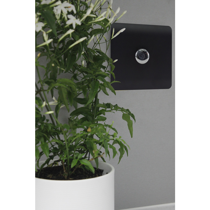 Trendiswitch Matt Black 1 Gang LED Dimmer Switch 1 Gang