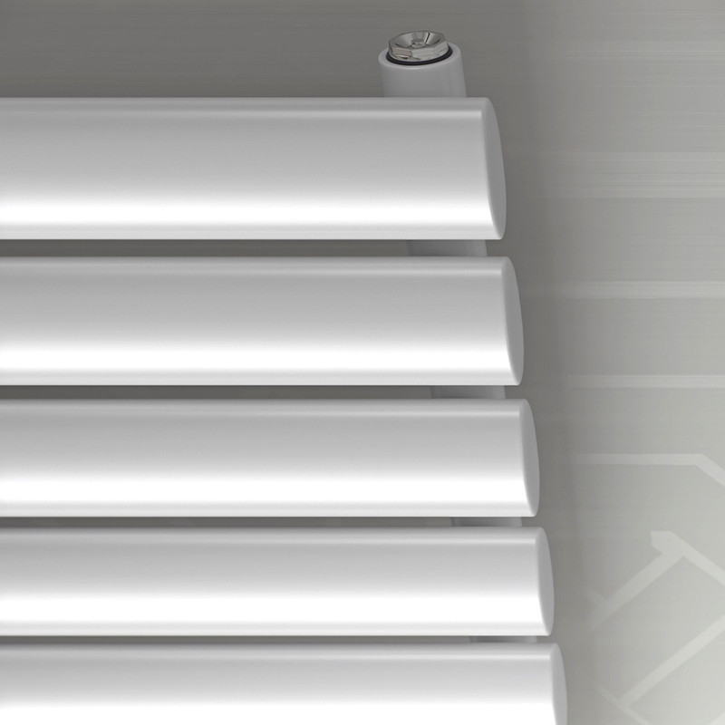 Ximax Bristol Single Horizontal Designer Radiator 410 x 600mm 939Btu White