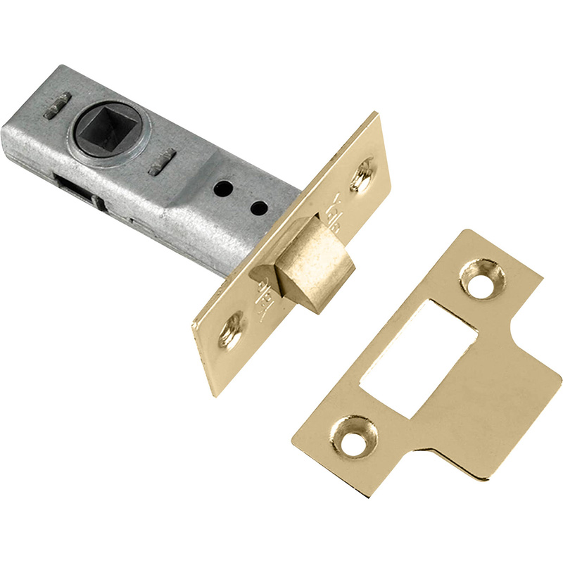 Yale Tubular Mortice Latch Brass 2.5in