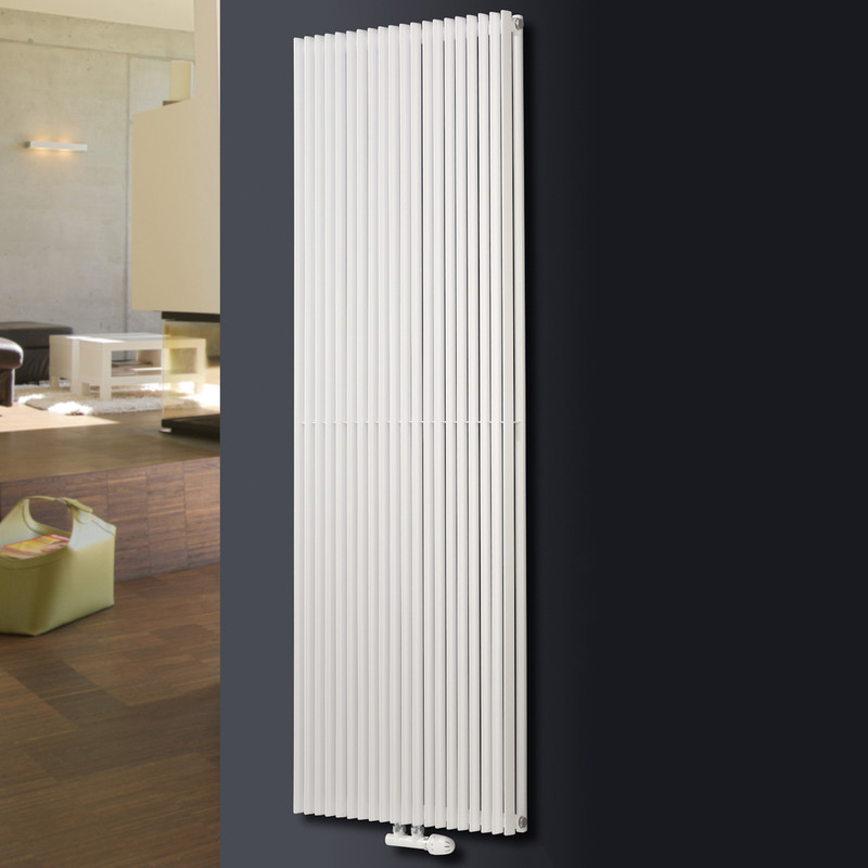 Ximax Boston Designer Radiator 1800 x 450mm 5379Btu Duplex White