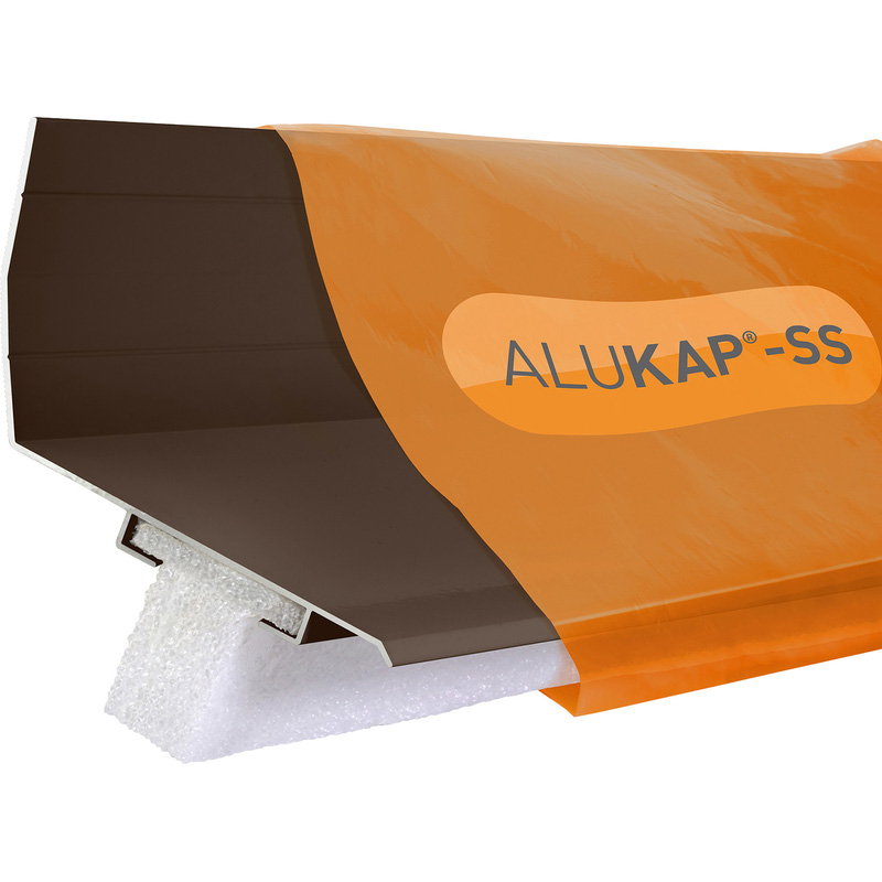 Alukap-SS Top Wall Flashing Brown 2.0m