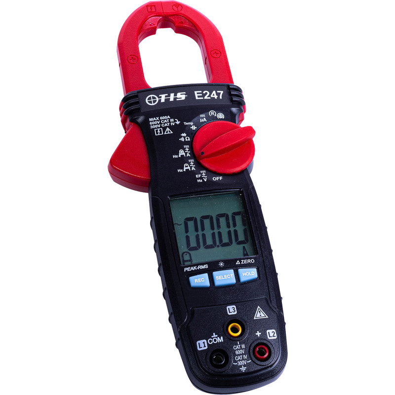 TRMS 600A AC/DC Clampmeter