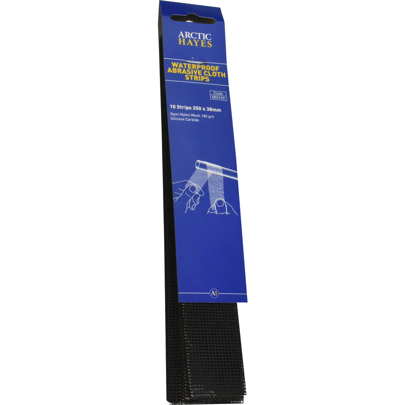 Abrasive Clean Up Mini Strips 250 x 38mm