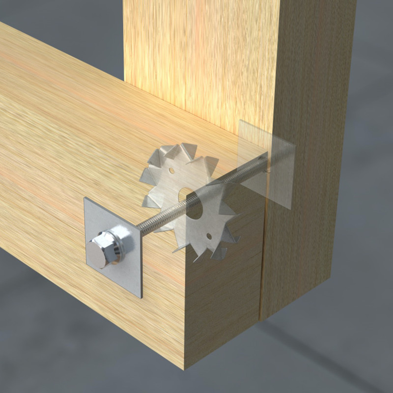 Square Plate Washer M10 50 x 50 x 2.5mm