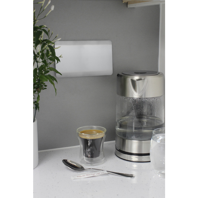 Trendiswitch Brushed Steel 2 Gang Blanking Plate 2 Gang