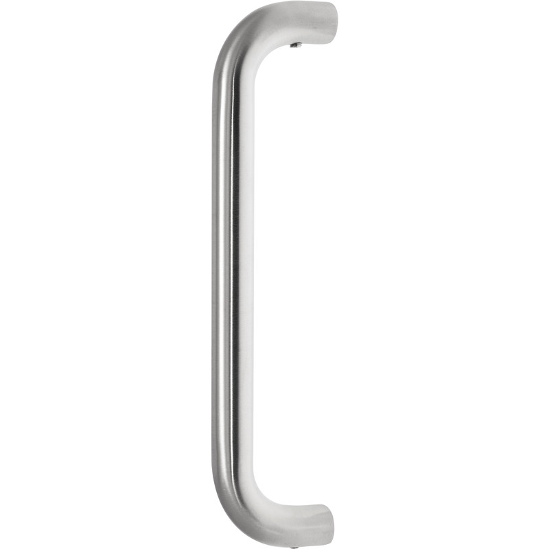 D Shape Pull Handle Satin 225x19mm