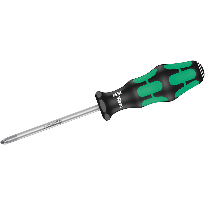 Wera Kraftform Plus Lasertip Screwdriver PZ 2 x 100mm