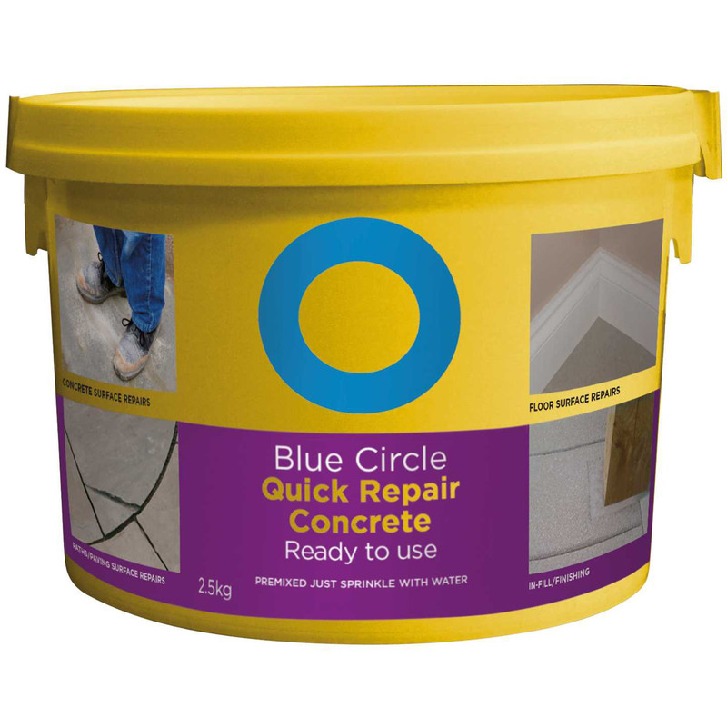 Blue Circle Quick Repair Concrete 2.5kg