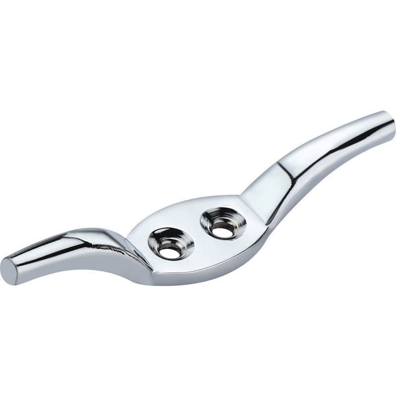 Cleat Hook Polished Chrome