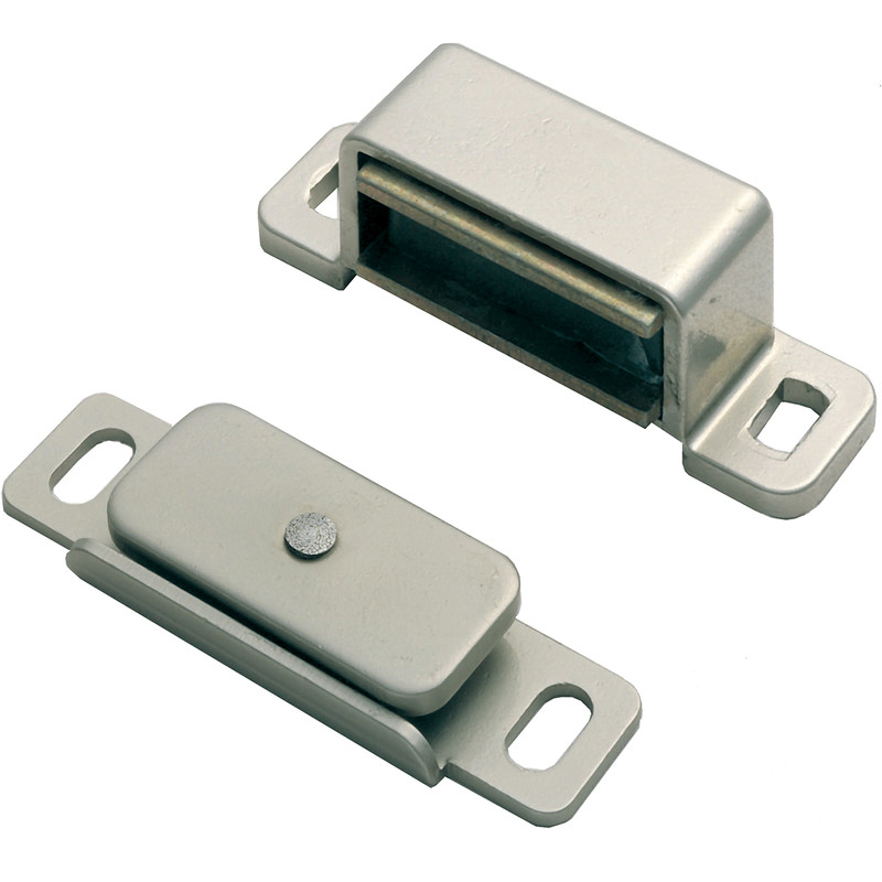 Steel Magnetic Catch Nickel Plate
