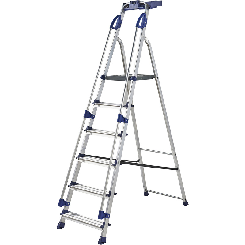 Werner Workstation Stepladder 6 Tread