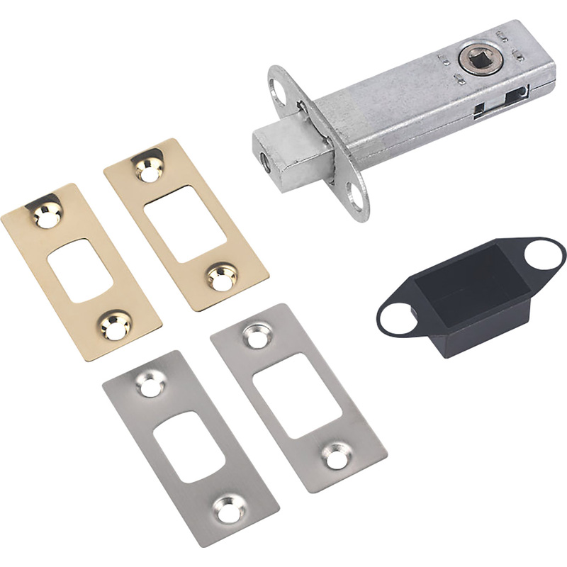 Premium Tubular Deadbolt 76mm Polished / Electro Brass