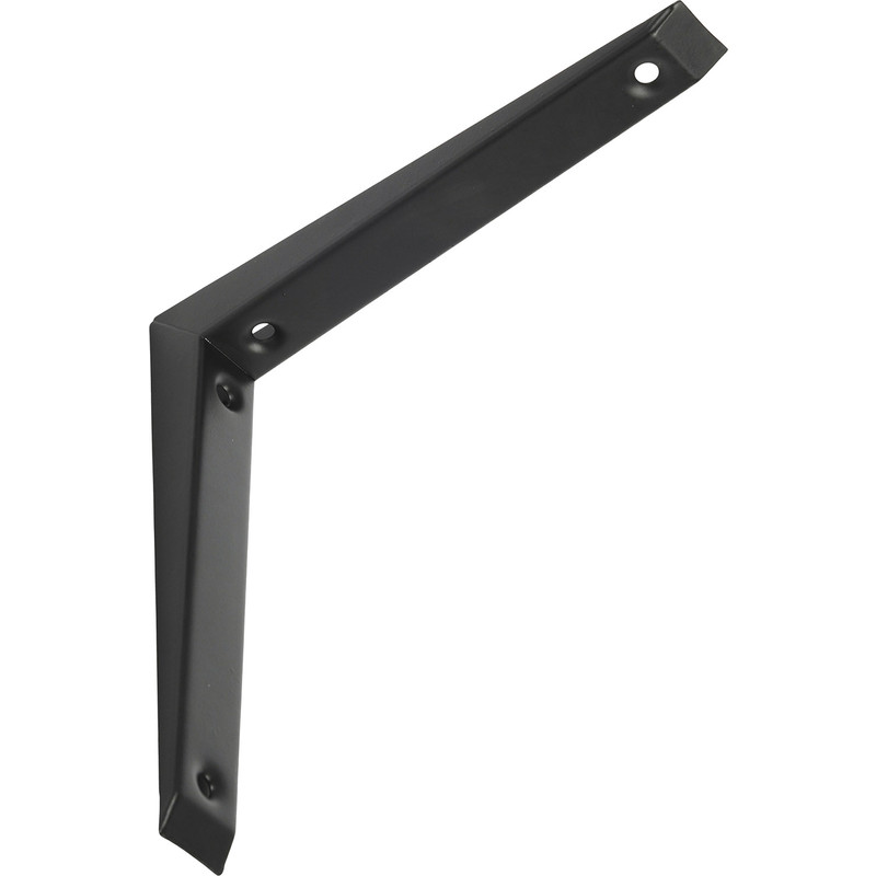Rothley Mitred Bracket Black 200 x 200mm