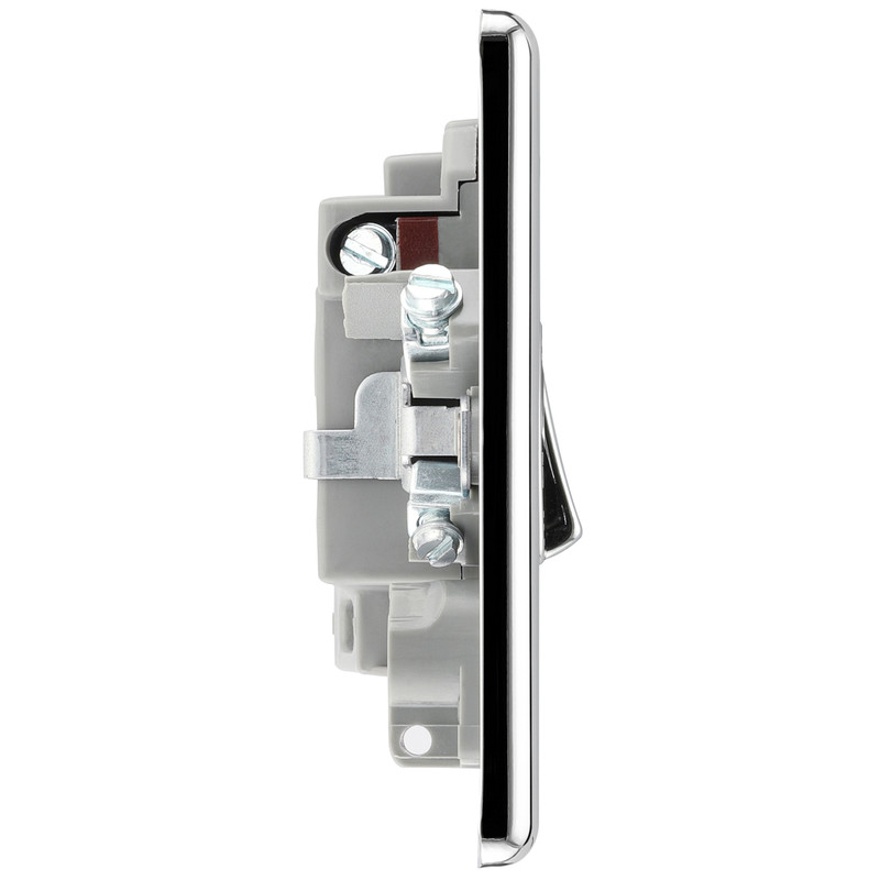 BG Polished Chrome Switched Spur 13A