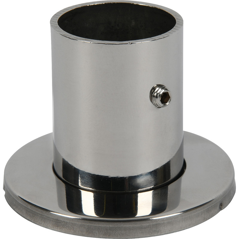 Stainless Steel End Socket 25mm With Cover Plate