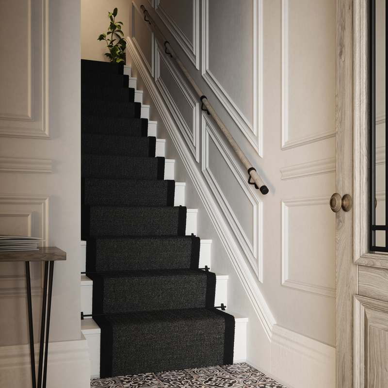 Rothley Wooden Handrail Kit 3.6m Driftwood