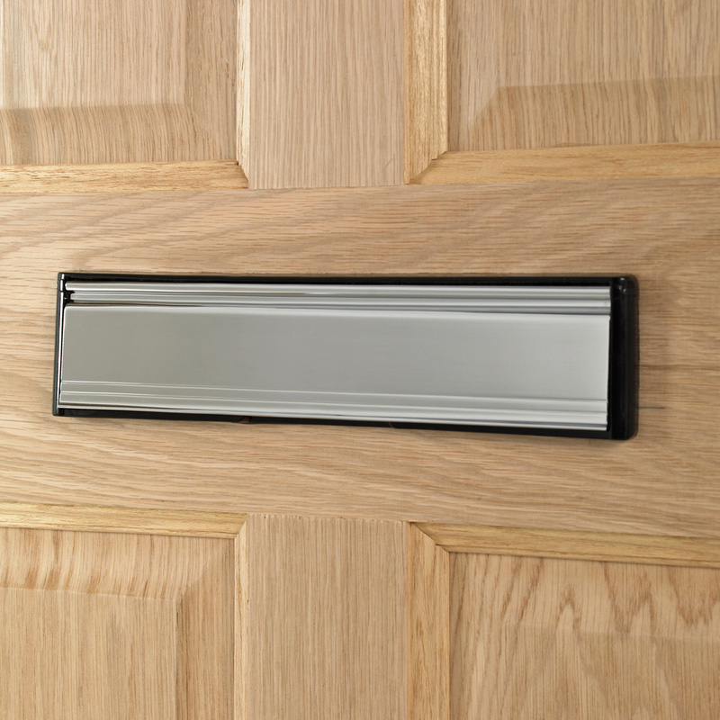 Yale Security Letterplate Chrome