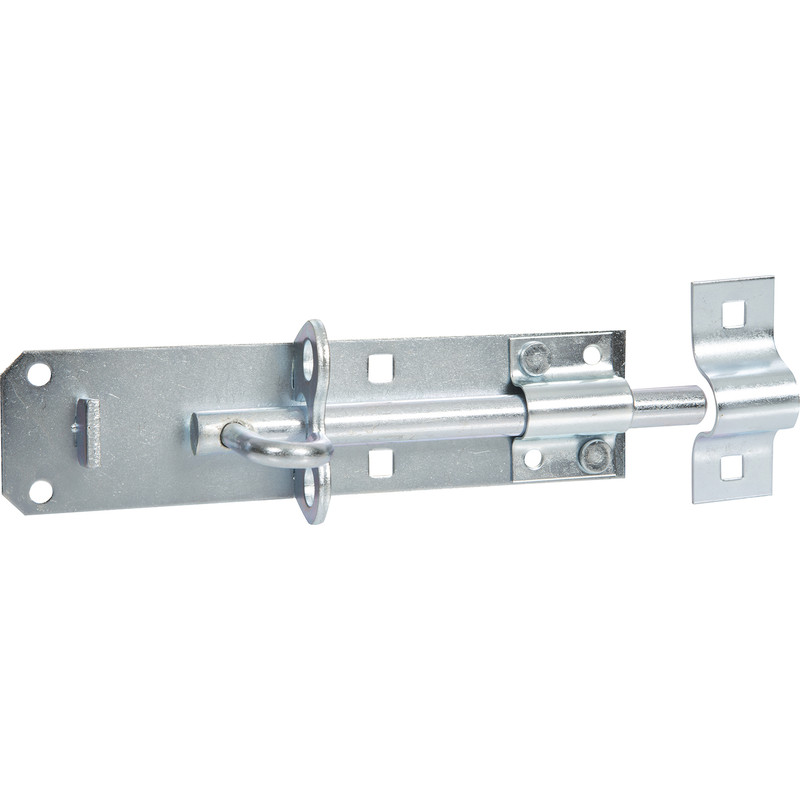 GateMate Brenton Padbolt 150 x 12mm Bright Zinc