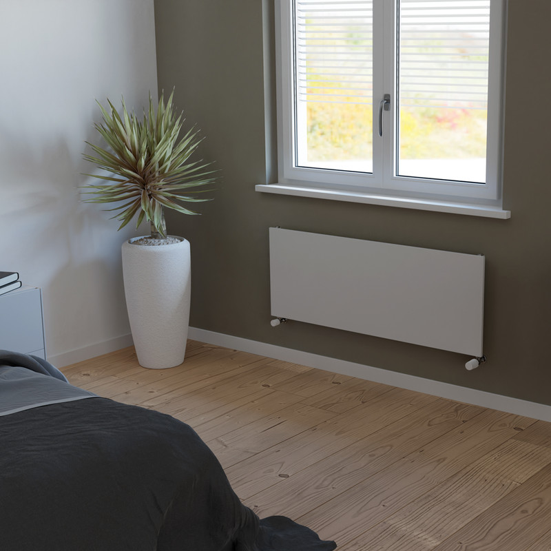 Ximax Oxford Plan Horizontal Designer Radiator 445 x 1200mm 1608Btu White