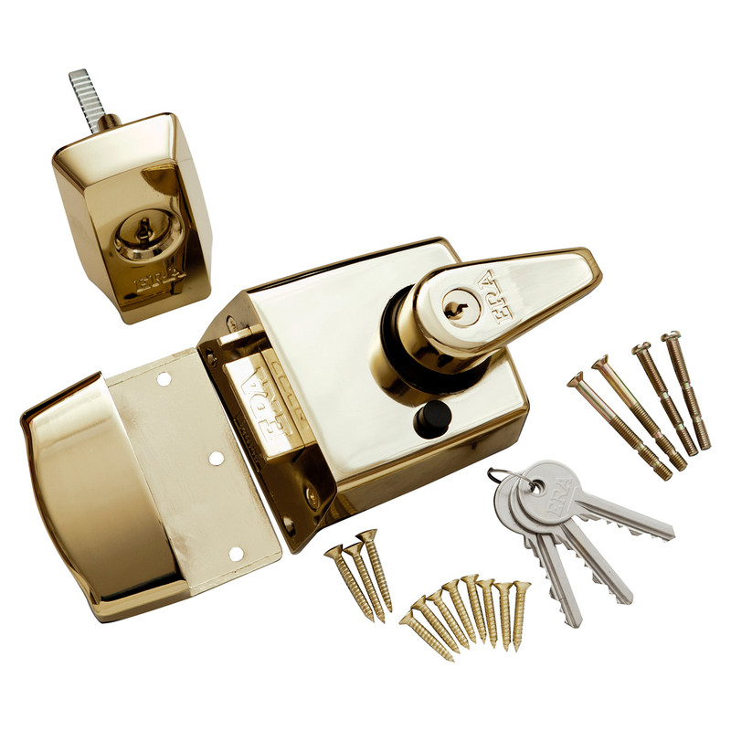 ERA BS High Security Nightlatch Brass Standard