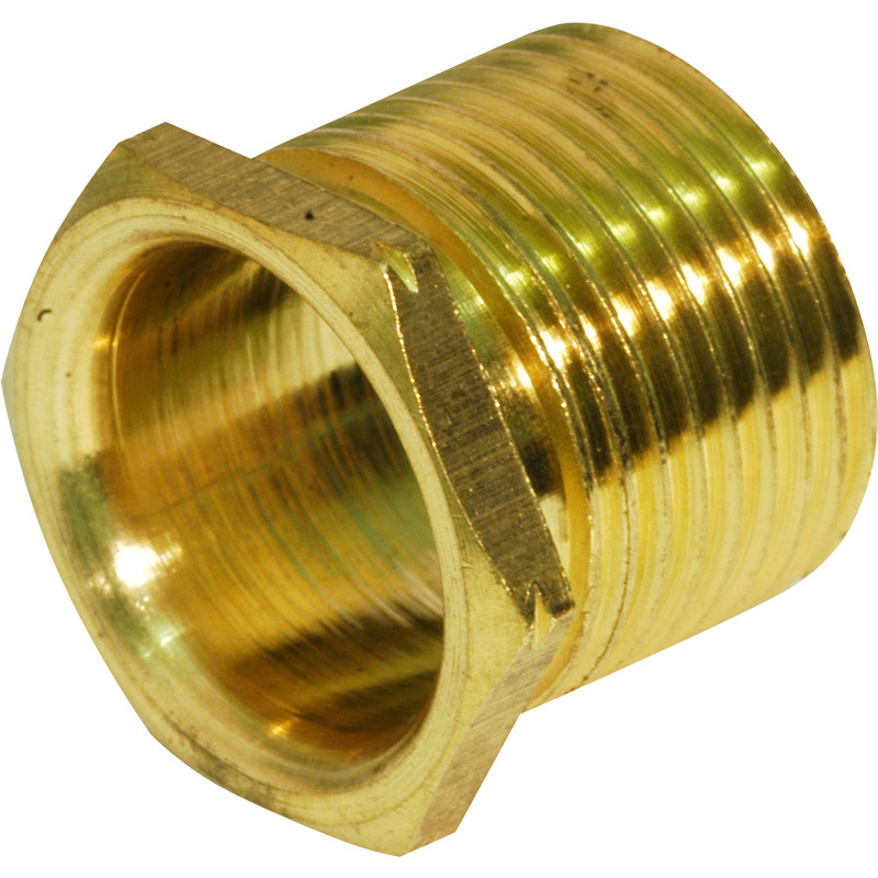 Brass Bush Male Long 20mm