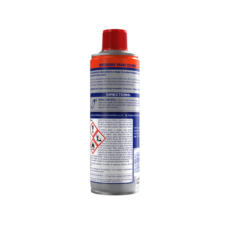 WD-40 Specialist Motorbike Brake Cleaner 500ml