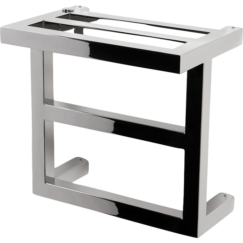 Aeon T-Bar Towel Warmer 440 x 460mm Btu 891 Brushed Stainless Steel