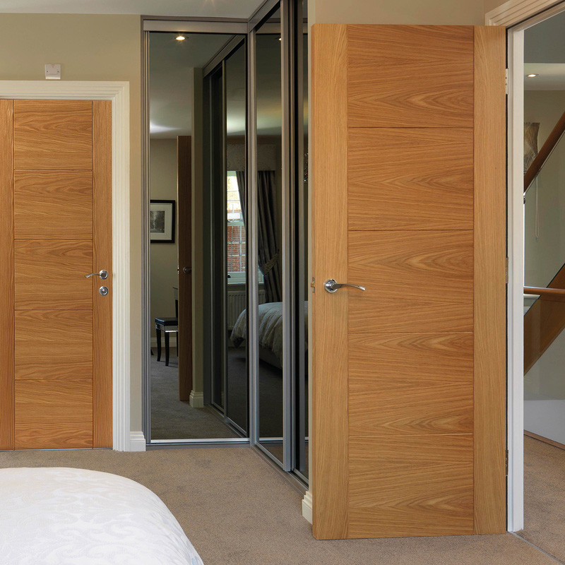 Tigris Oak Internal Door Pre-Finished 35 x 1981 x 686mm