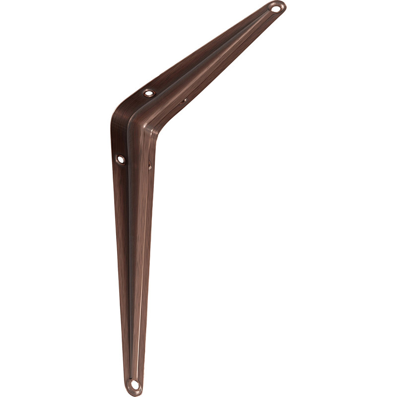 Rothley London Shelf Bracket Antique Copper 200 x 150mm