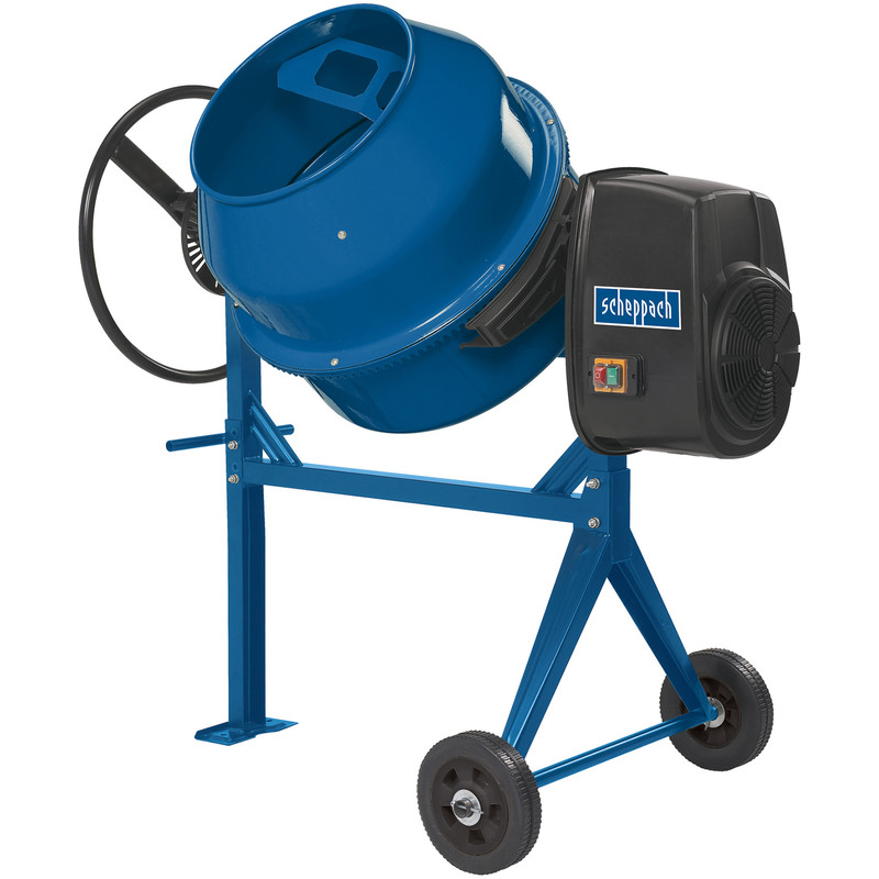 Scheppach MIX140 140L Electric Cement Mixer 230V