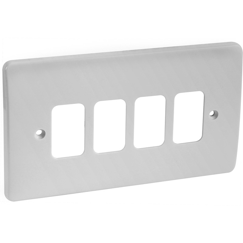 MK Grid Plus Frontplate 4 Gang