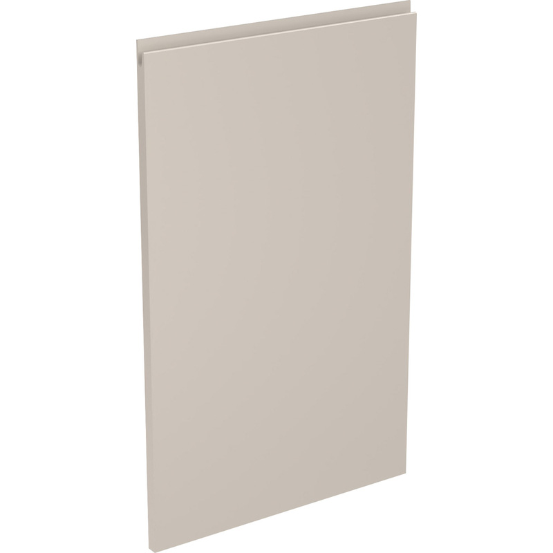 Kitchen Kit Flatpack J-Pull Appliance Door Super Gloss Light Grey 715x446mm