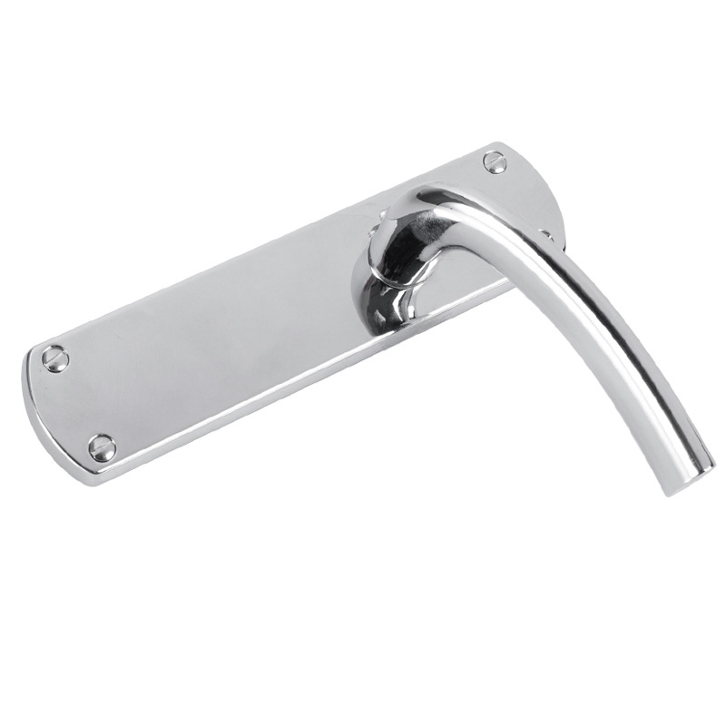 Serozzetta Cuatro Door Handles Latch Polished Chrome